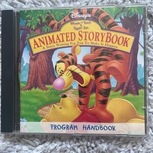 1999 Winnie the Pooh & Tigger Too Animated Storybook Computer Game
